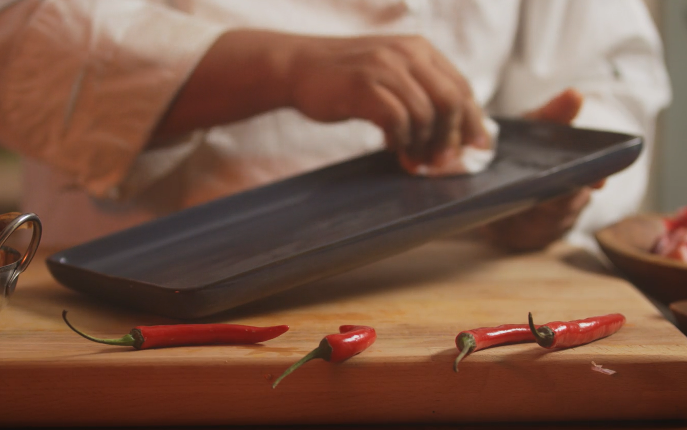 Fresh Tabasco Peppers to Dishes